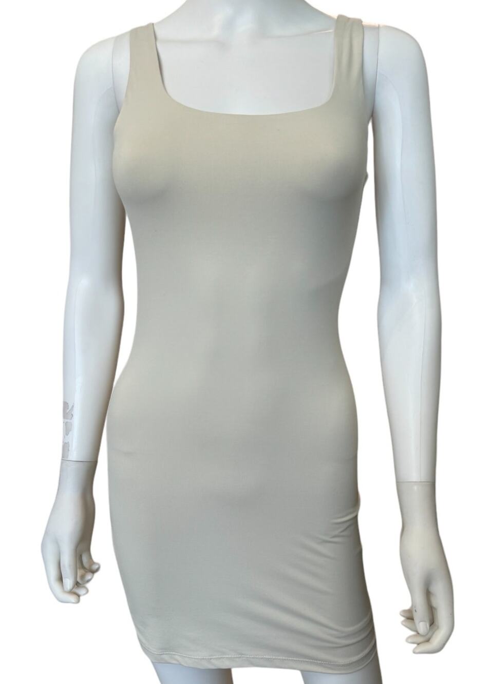 * New ~ RDI Second Skin Dimitra Scoop Neck Contour Tank Dress Size S